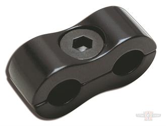 THROTTLE/IDLE CABLE CLAMP BLACK